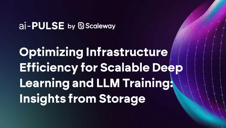 Optimizing Infrastructure Efficiency for Scalable Deep Learning and LLM Training: Insights from Storage